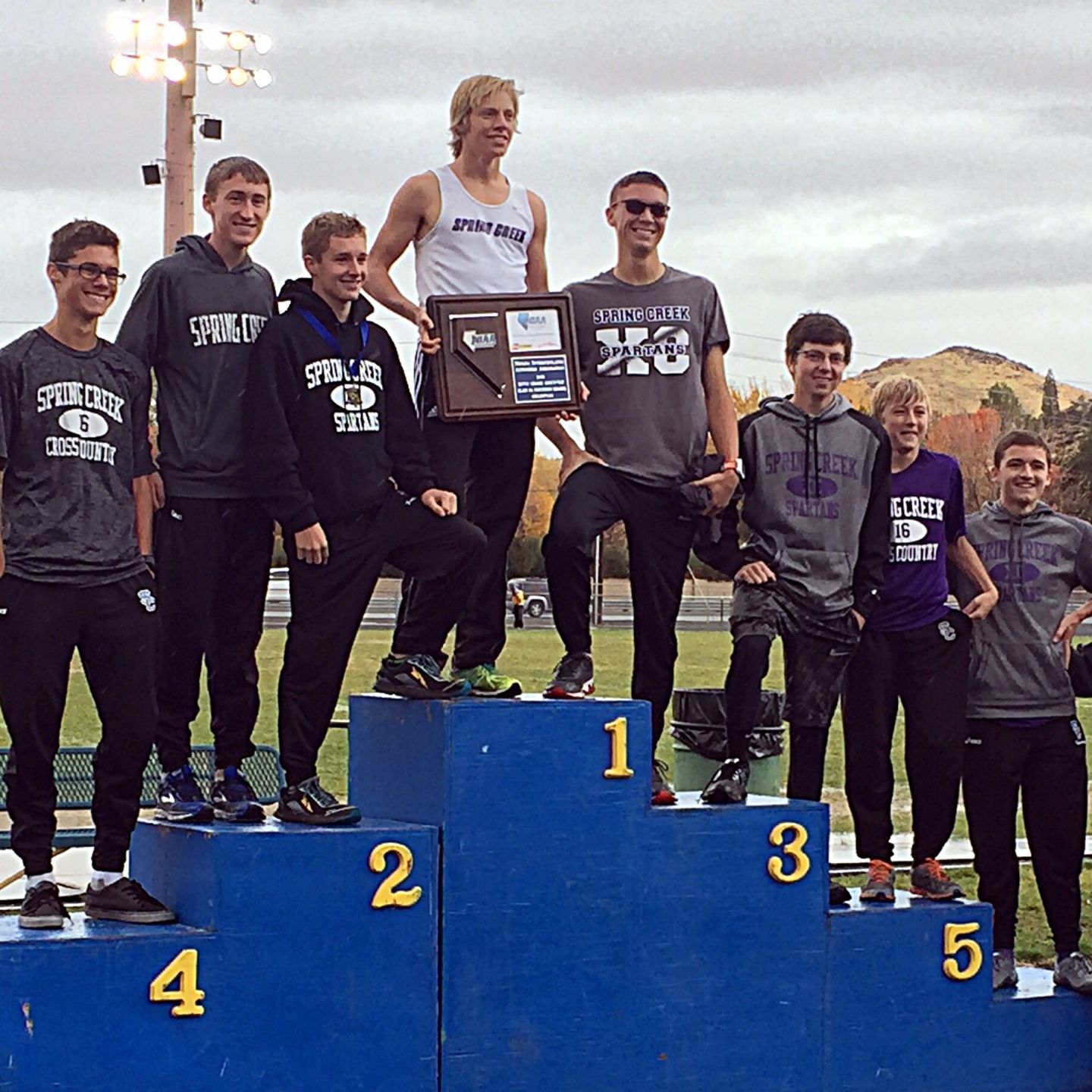 Spring Creek boys regional champs